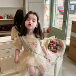 【90-150cm】ワンピース 女の子 半袖 カートゥーン おしゃれ - 画像 (5)