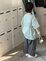 【100-160cm】Tシャツ 半袖 個性派刺繍 オーバーサイズ こだわりの1枚 - 画像 (4)