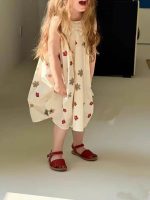 【90-150cm】ワンピース 女の子 プリント ゆったり おしゃれ - 画像 (4)