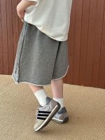 【100-160cm】5分丈ショーツ  動きやすい  合わせやすい 外出にも最適 - 画像 (5)