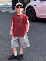 【90-150cm】Tシャツorショートパンツ 男の子 英字 クール - 画像 (6)