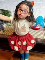 【90-150cm】半袖Ｔシャツ 女の子 プリント かわいい