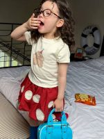 【90-150cm】半袖Ｔシャツ 女の子 プリント かわいい - 画像 (4)
