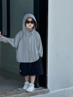 【100-150cm】アウター 男の子 フード付き UVカットパーカー - 画像 (5)