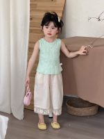 【90-140cm】ワイドパンツ 女の子 ナチュラル 通気性抜群 - 画像 (5)