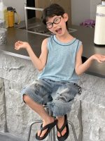 【90-160cm】ベスト 男の子 ドライ 柔らかい ゆったり - 画像 (5)