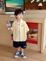 【90-140cm】半袖 シャツ 男の子 刺繍 シンプル お出かけに - 画像 (6)