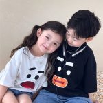 【100-150cm】Tシャツ シンプル カワイイ カジュアル