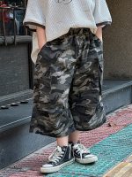 【90-150cm】パンツ 男の子 カモフラ ポケット付き トレンド - 画像 (3)