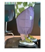 【90-150cm】ショートパンツ 男の子 カーゴパンツ トレンド - 画像 (5)
