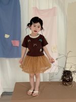 【80-140cm】半袖Ｔシャツ 女の子 リボン スウィート - 画像 (3)