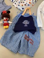 【80-130cm】ベストorパンツ 女の子 チェック柄 おしゃれ