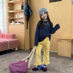 【80-130cm】パンツ 女の子 フリル ベルボトム おしゃれ