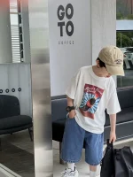 【100-150cm】Tシャツ プリント 夏新作 男の子 - 画像 (2)