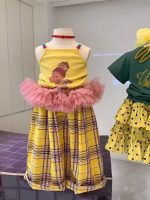 【80-130cm】ベストorパンツorスカート 女の子 チェック柄 ドーパミン風 - 画像 (3)