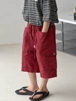 【90-160cm】ショートパンツ 男の子 ポケット付き カーゴパンツ - 画像 (5)