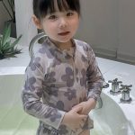 【90-140cm】水着 おしゃれ 長袖 スイムウェア - 画像 (6)