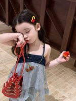 【80-130cm】トップスorパンツ 女の子 切り替え スウィート - 画像 (5)