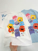 【100-160cm】Tシャツ プリント 男の子 カジュアル - 画像 (3)