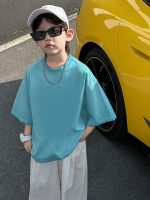 【90-140cm】半袖Ｔシャツ 男の子 ストリート風 レトロ - 画像 (5)