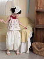 【90-140cm】ショートパンツ 女の子 無地 ハーレムパンツ カジュアル - 画像 (6)