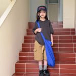 【80-130cm】ショートパンツ 女の子 ポケット付き ストリート風 - 画像 (3)