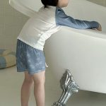 【85-135cm】水着 ロングスリーブ セパレート スイムウェア - 画像 (8)