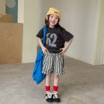 【80-130cm】ショートパンツ 女の子 ドット柄 ストライプ - 画像 (4)