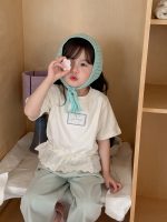【90-140cm】半袖Ｔシャツ 女の子 フリル アップリケ - 画像 (4)