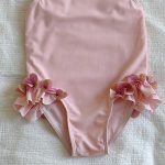 【90-140cm】水着 フラワー スウィート スイムウェア - 画像 (11)