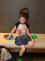 【90-150cm】半袖Ｔシャツ or スカート 女の子 おしゃれ カートゥーン