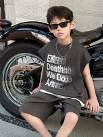 【90-120cm】半袖Ｔシャツ 男の子 英字 レイヤード ゆったり - 画像 (4)