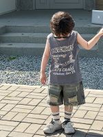【90-150cm】ベストorショートパンツ 男の子 クール ストリート風 - 画像 (6)