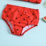 【80-130cm】水着 フルーツ柄フリル かわいい スイムウェア - 画像 (8)