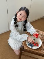 【100-170cm】UVカットアウター 女の子 軽量 フード付き リボン付き - 画像 (6)
