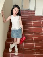 【100-170cm】デニムスカート 女の子 おしゃれ 定番 カジュアル - 画像 (6)