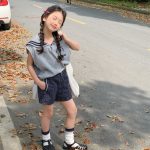 【80-130cm】ショートパンツ 女の子 ウエストゴム 履きやすい - 画像 (5)