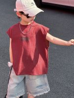 【90-150cm】Tシャツorショートパンツ 男の子 英字 クール - 画像 (5)