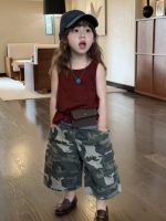 【90-150cm】ベストorパンツorセットアップ 女の子 カモフラ お出かけに - 画像 (5)