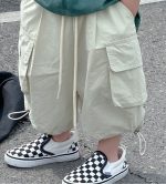 【90-150cm】ショートパンツ 男の子 カーゴパンツ トレンド