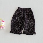 【73-120cm】パンツ ベビー 女の子 フリルデザイン 花柄 - 画像 (10)