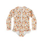 【80-130cm】水着 長袖 UVカット 速乾 海 リゾート - 画像 (20)