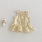【73-100cm】ワンピース ベビー 女の子 スウィート ドット