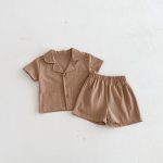 【80-130cm】セットアップ ベビー 男の子 韓国風 シンプル - 画像 (6)