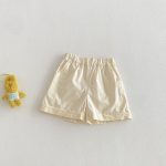 【73-100cm】サロペット or シャツ or ショートパンツ ベビー シンプル カートゥーン - 画像 (5)