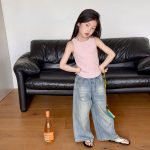 【100-170cm】ベスト 女の子 無地 ベーシック ナチュラル - 画像 (5)