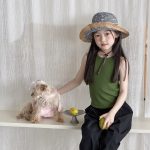 【100-170cm】ベスト 女の子 無地 ベーシック ナチュラル - 画像 (8)