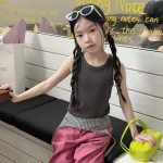【100-170cm】ベスト 女の子 無地 ベーシック ナチュラル - 画像 (10)
