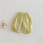 【73-120cm】ベスト or パンツ ベビー 女の子 無地 おしゃれ フリルデザイン - 画像 (16)
