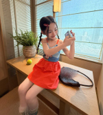 【90-150cm】キャミソール or スカート 女の子 カートゥーン 涼しげ素材 - 画像 (4)